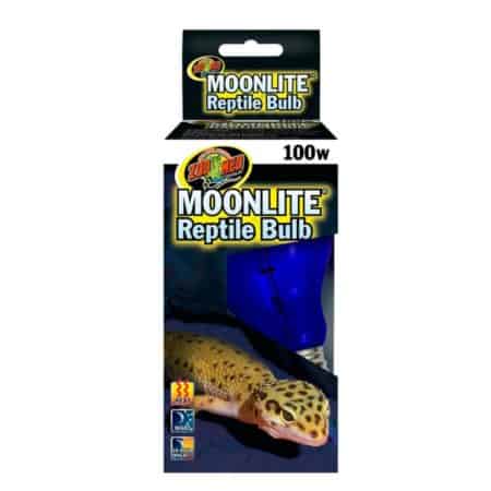 Zoo Med Moonlite Reptile Bulb for reptiles and amphibians, 100W.