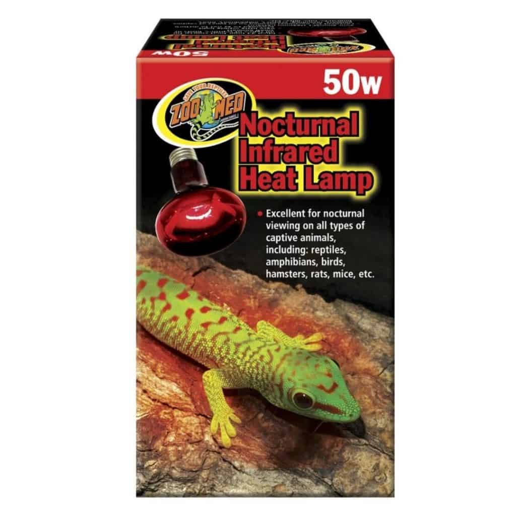 Zoo Med Red Infrared Heat Lamp Underground Reptiles