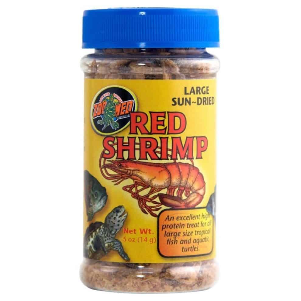 Zoo Med Large Sundried Red Shrimp Underground Reptiles