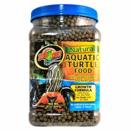 High-protein aquatic turtle food with added vitamins and minerals for healthy growth. Ideal for fres.