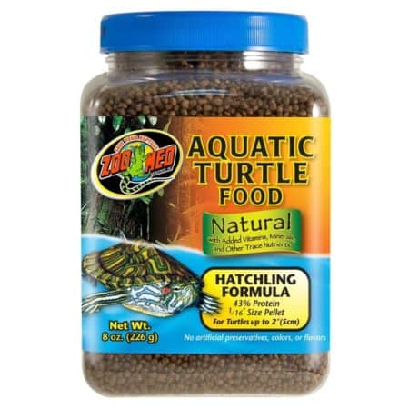 Zoo Med Natural Aquatic Turtle Food - Hatchling Formula - Underground ...