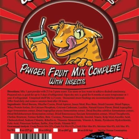 Pangea Fruit Mix Complete With Insects For Sale - Underground Reptiles