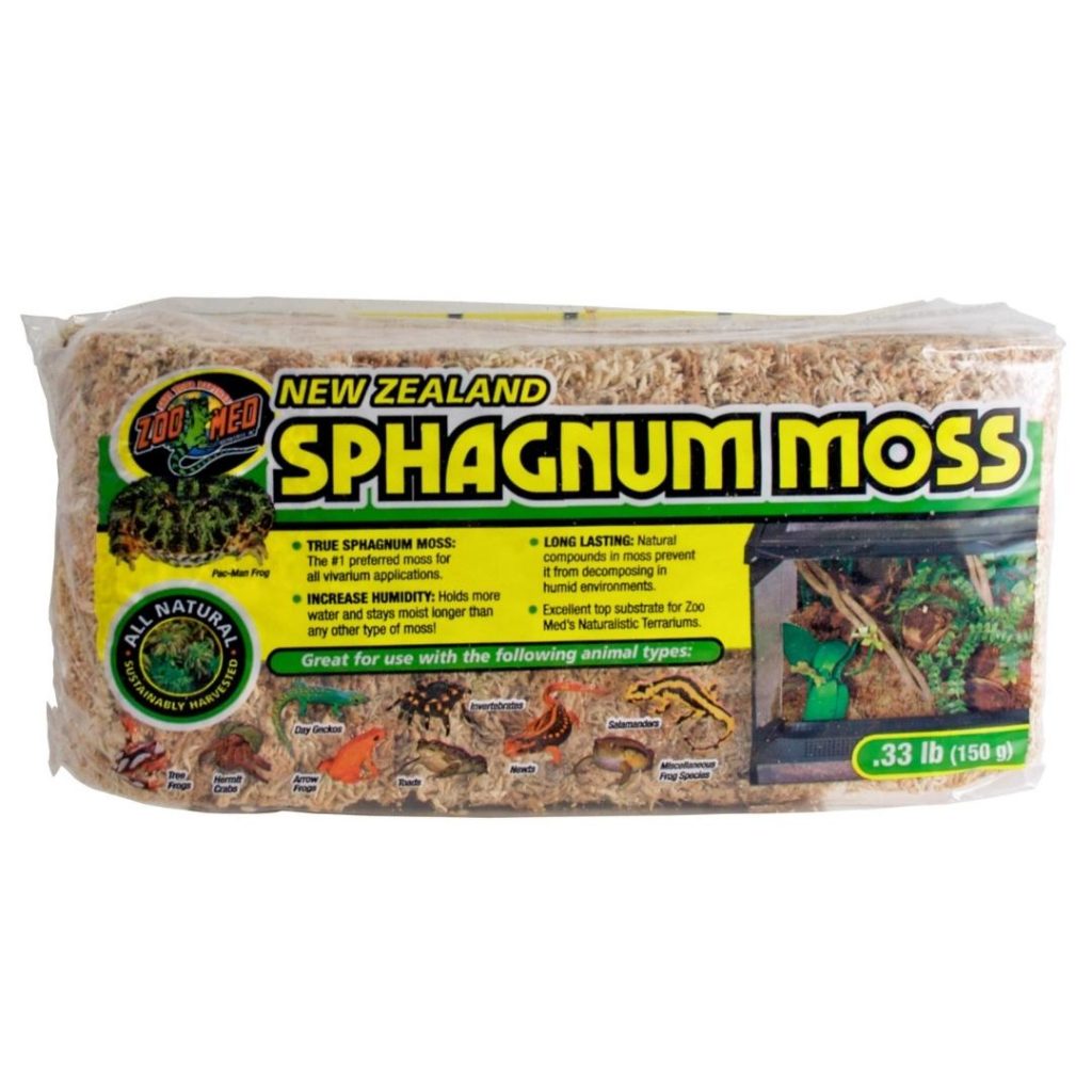 Zoo Med New Zealand Sphagnum Moss Underground Reptiles