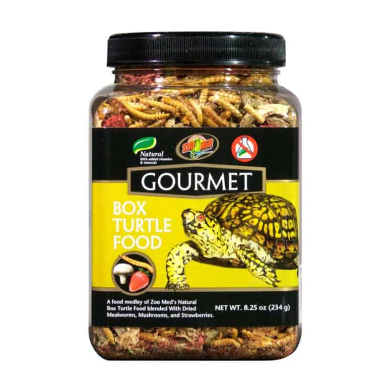 Zoo Med Natural Gourmet Box Turtle Food Underground Reptiles