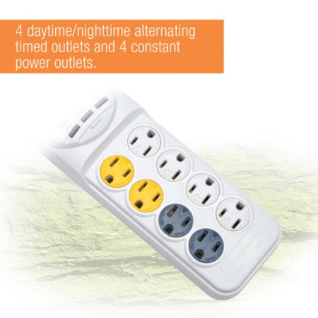 Zilla 24/7 Digital Timer Power Center