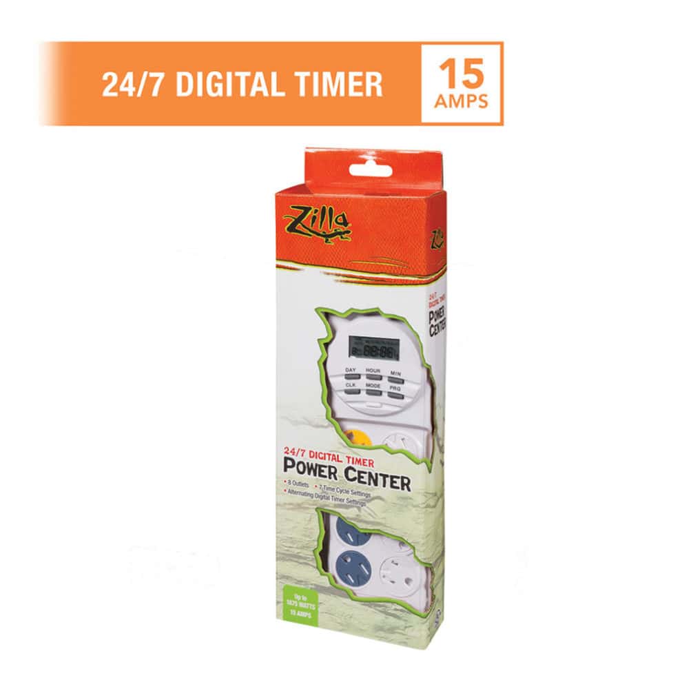 Zilla 24/7 Digital Timer Power Center