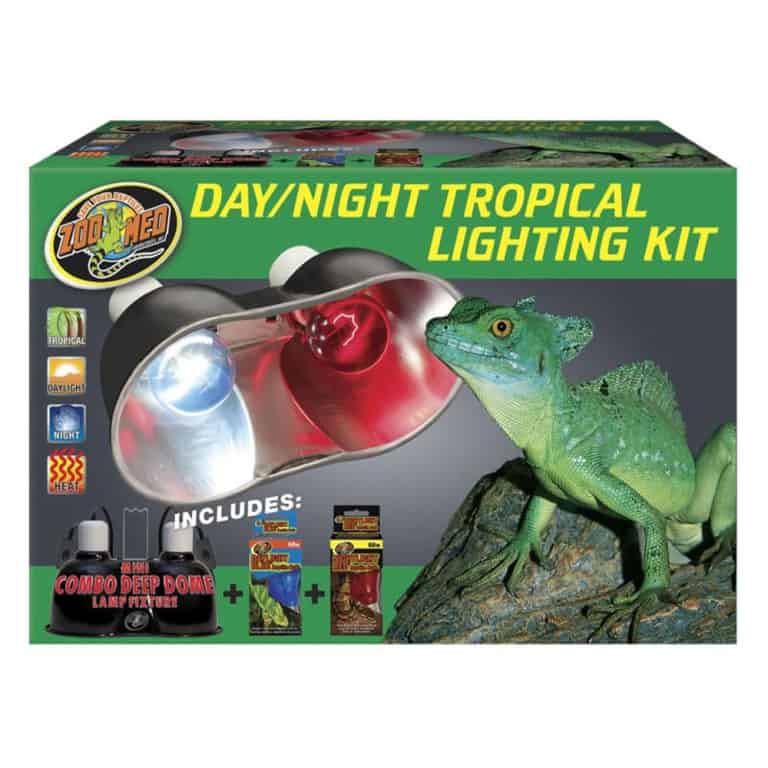 Zoo Med Day & Night Tropical Lighting Kit Underground Reptiles