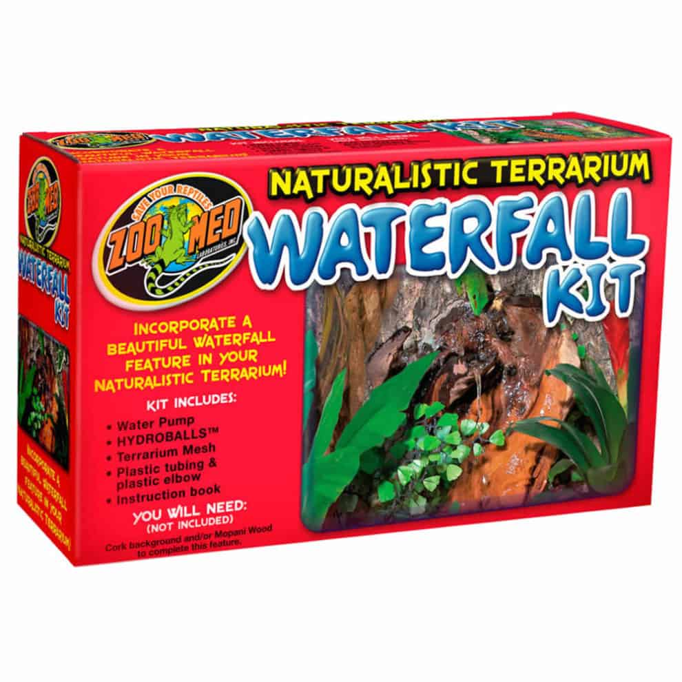 Zoo Med Naturalistic Terrarium Waterfall Kit Underground Reptiles