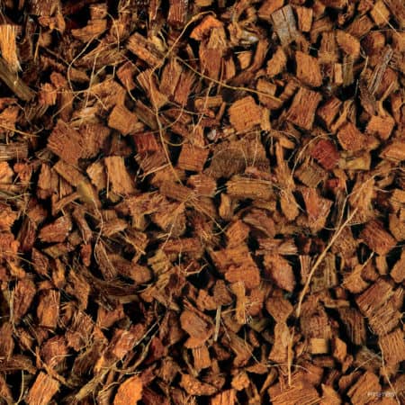 Natural wood mulch bedding for reptiles and amphibians.