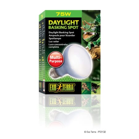 Bright daylight basking spot bulb for reptiles and amphibians, ideal for providing natural heat and.