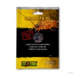 Exo Terra Vacuum Packed Specialty Reptile Foods - Crickets XL- 0.53 oz