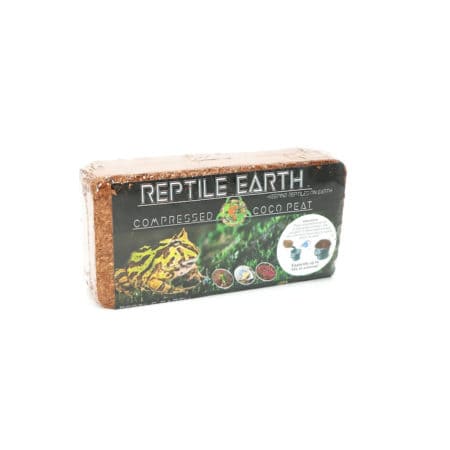 High-quality compressed coco fiber brick for reptile habitats and terrariums. Perfect for naturalist.
