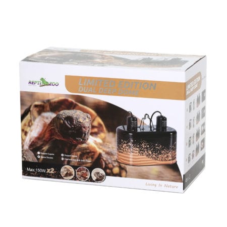 Reptizoo Double Dome Lamp Fixture