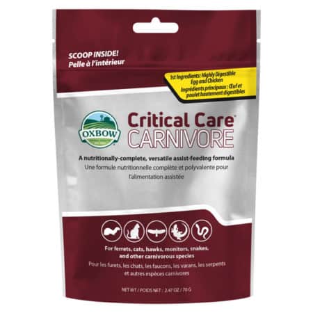 Oxbow Critical Care Carnivore Feeding Formula - 2.47 oz
