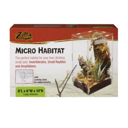 Zilla Micro Habitat Terrestrial Terrarium