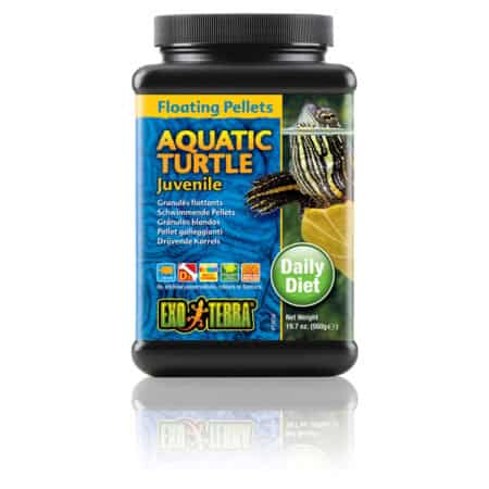 Exo Terra Aquatic Turtle Juvenile Floating Pellets - 19.7oz