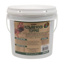 Zoo Med Flower Food Topper - Flakes - 8.5oz