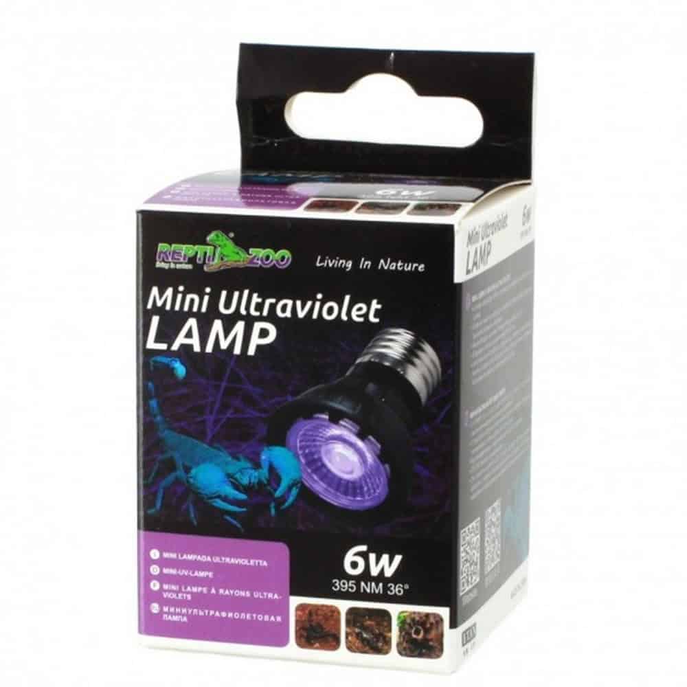 Repti Zoo Mini Ultraviolet Lamp 6w