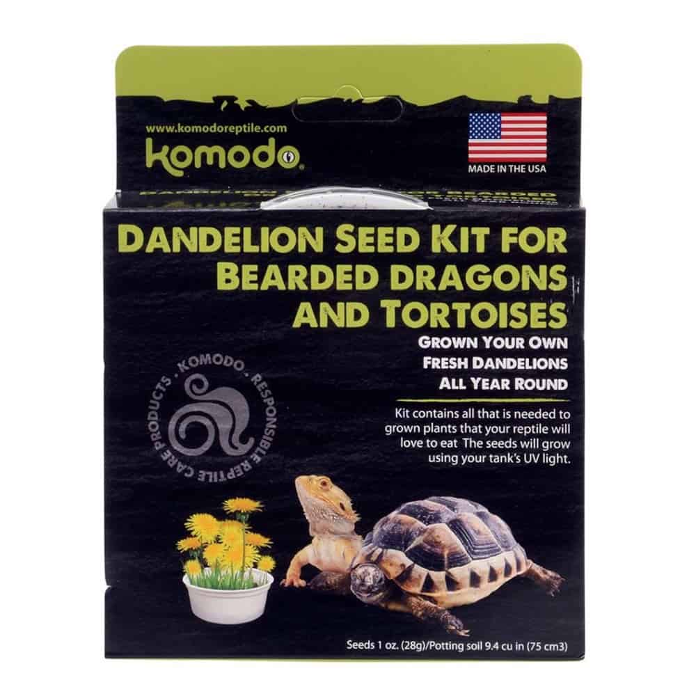 Komodo Grow Your Own Dandelion Seed Kit For Bearded Dragon