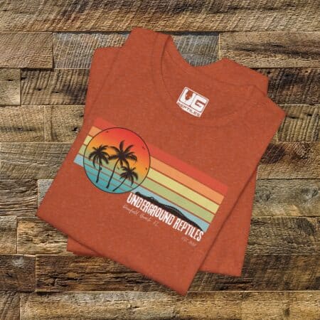Retro Sunset Shirts - Underground Reptiles