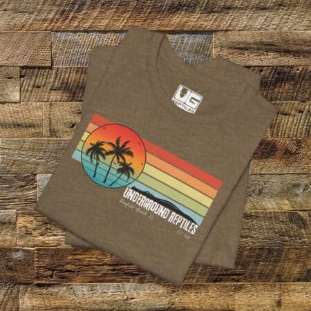 Retro Sunset Shirts - Underground Reptiles
