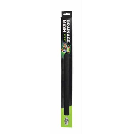Reptile tank drawing mesh tool for easy cleaning and maintenance.