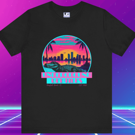 UGR 80s Vice Jersey Cotton T-Shirt