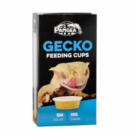 Gecko feeding cups for reptiles, 100-pack, small size, 0.5 oz each.