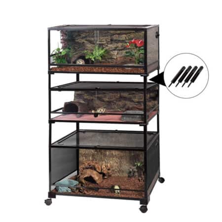 Repti Zoo Post For Stacking Terrariums - 6.75in