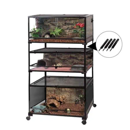 Repti Zoo Post For Stacking Terrariums - 6.75in