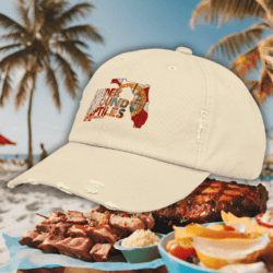 UGR Florida Flag Distressed Hat