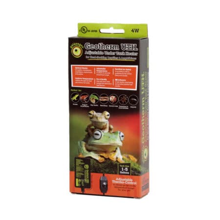 Geothermal UTH reptile tank heater for reptiles and amphibians, adjustable under tank heating for op.