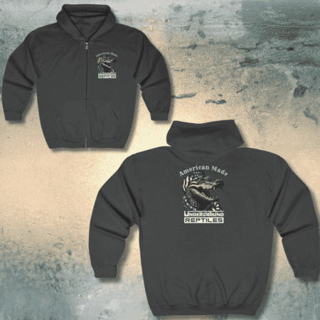 Underground Reptiles Full Zip Hoodie
