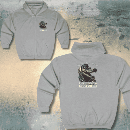 Underground Reptiles Full Zip Hoodie