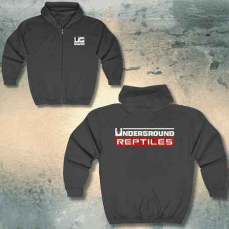 Underground Reptiles Full Zip Hoodie