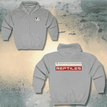 Underground Reptiles Full Zip Hoodie