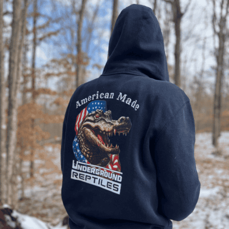 Underground Reptiles Full Zip Hoodie