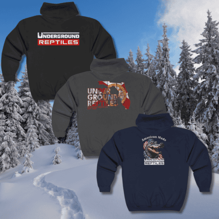 Underground Reptiles Full Zip Hoodie