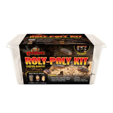 Reptile Roly-Poly Kit for creating isopod habitats and eco-friendly terrariums.