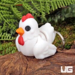 3D UG Critter Keychains - Chicken