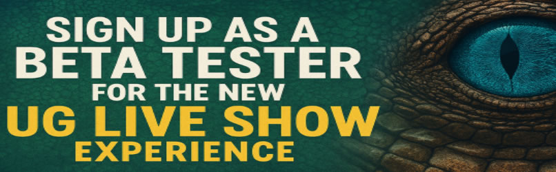 Reptile enthusiasts watching the UGR Live Stream reptile show.